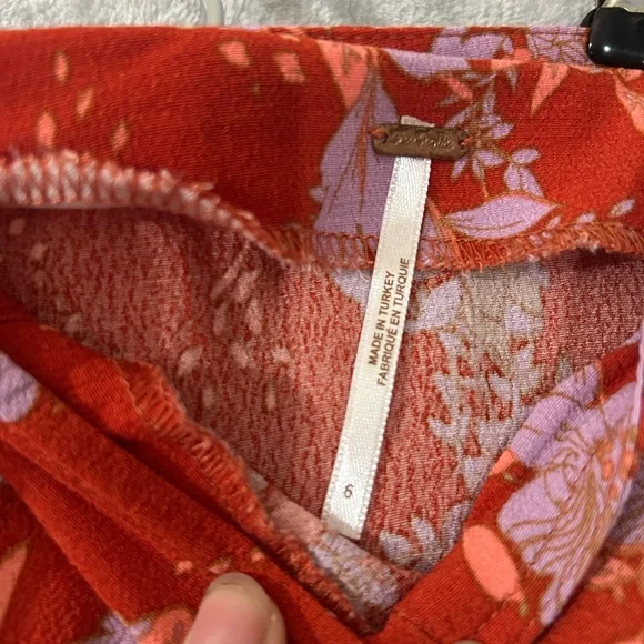 Free people retro love high waisted midi skirt - Picture 3 of 10